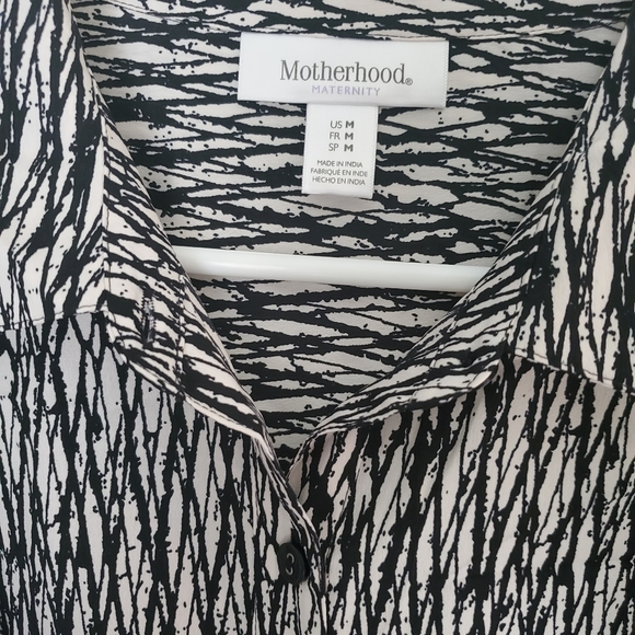 Maternity shirt dress - Picture 2 of 2